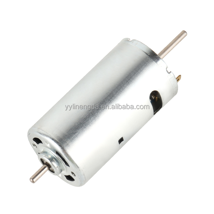 RS560/RS565 Customized Low Noise Permanent Magnet 18V 16852RPM 82.39W 36mm Panel Mount Micro Brushed DC Motor Fan Smart Home