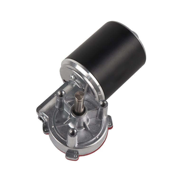 JW6480B Professional 24V 109RPM 19.22W Brush Worm Gearbox Motor for Boat Fan Home Automation Appliances