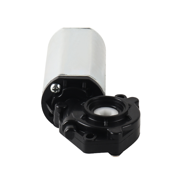JW4575F 24V 84RPM 10.68W Permanent Magnet Brush Worm Gearbox Motor 15490g.cm Torque Panel Mount for Boat Smart Home Fan Home