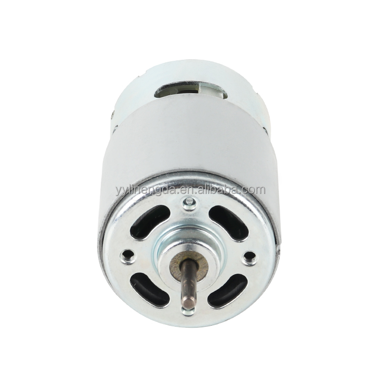 RS550/RS555 18V 20960RPM 118.08W Micro Brushed DC Motor for Boat Home Appliances & Fan with 36mm Frame