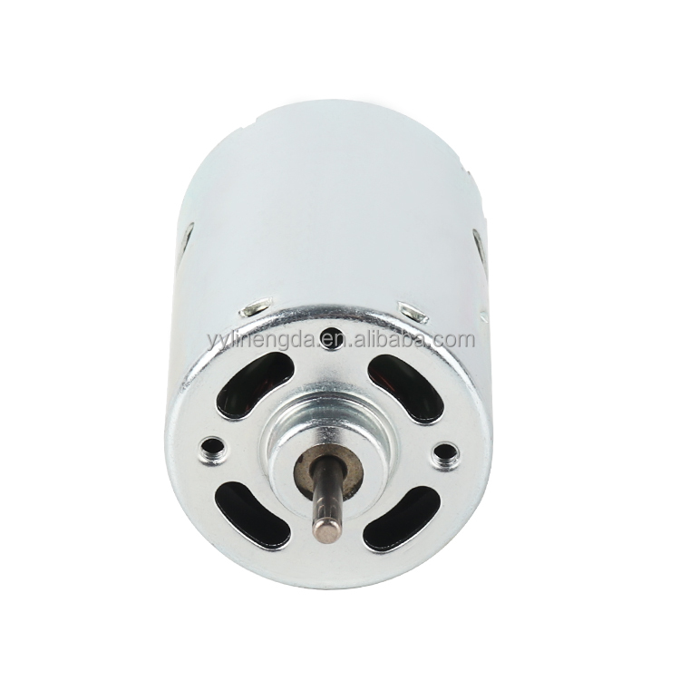 RS540/RS545 Permanent Magnet Micro Brushed DC Motor 12V 21254RPM 75.34W for Boat & Home Appliances Stand Fan