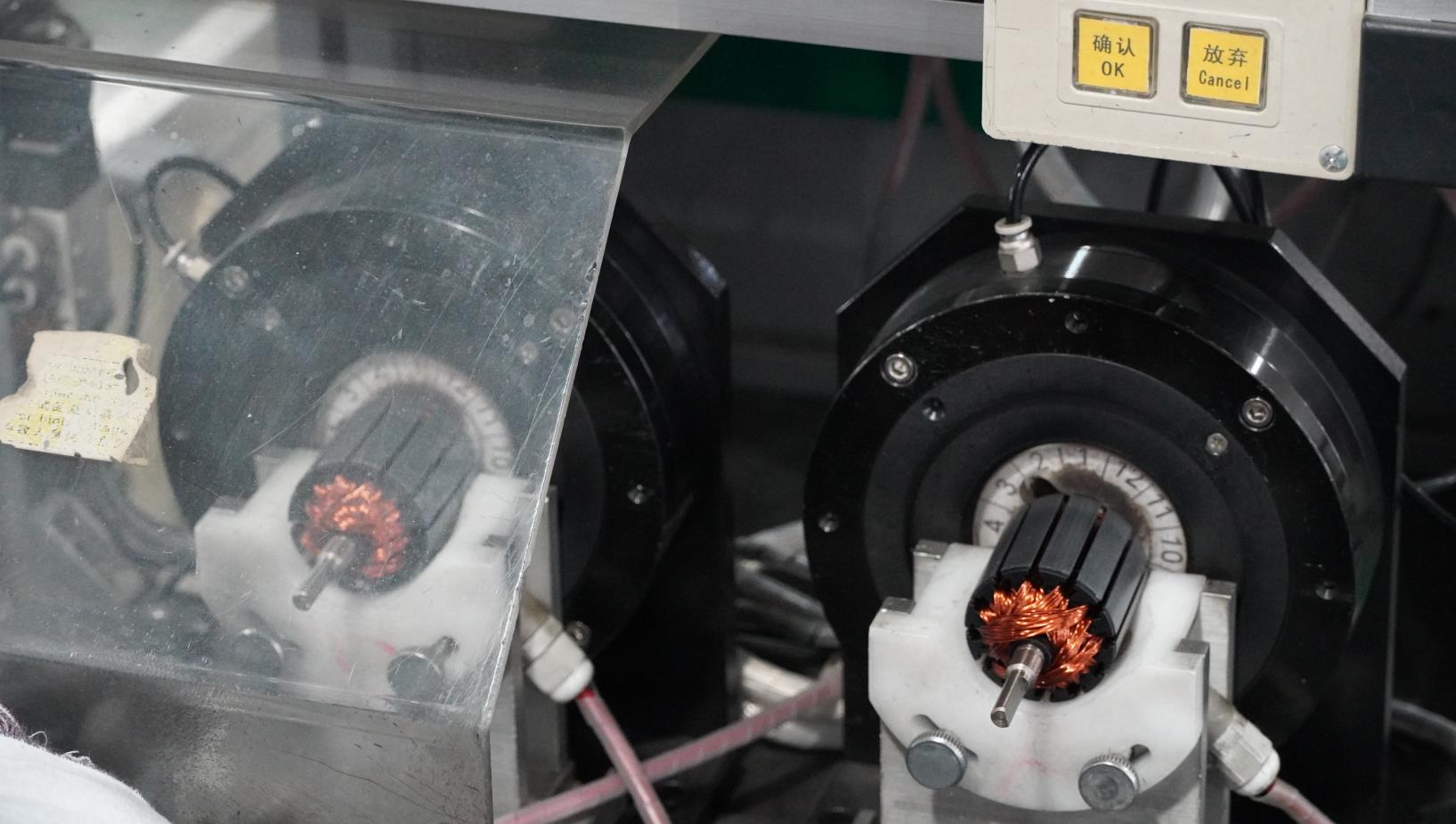 TQC rotor turn-to-turn electrical testing quality control
