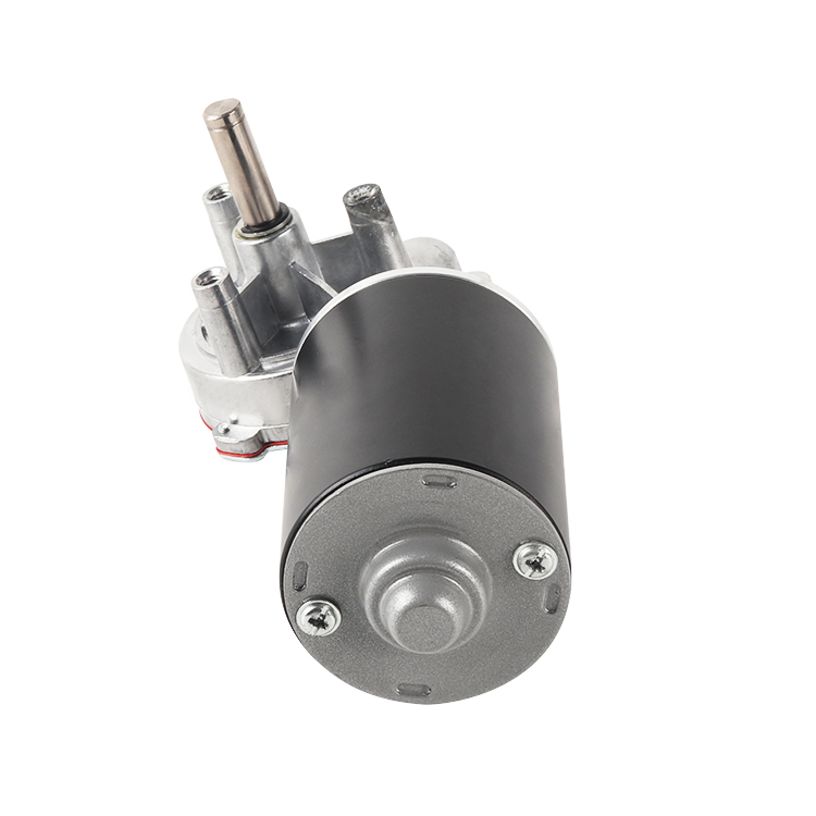 JW6490 Professional Brush DC 24V 109RPM 20.53W Permanent Magnet Worm Gearbox Motor for Fan and Smart Home Energy Appliances