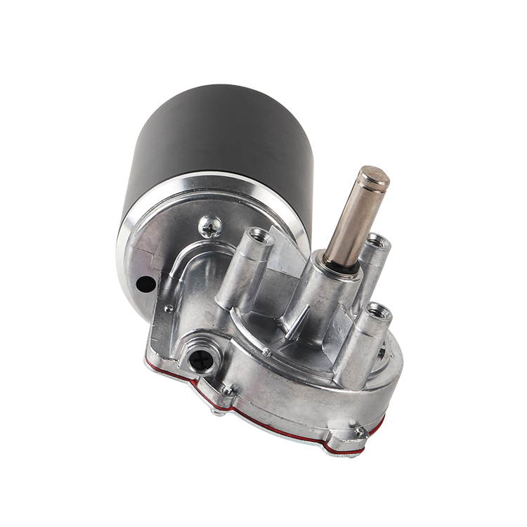 JW6480B Professional 24V 109RPM 19.22W Brush Worm Gearbox Motor for Boat Fan Home Automation Appliances