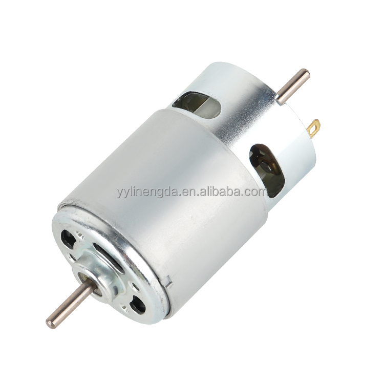 RS550/RS555 18V 20960RPM 118.08W Micro Brushed DC Motor for Boat Home Appliances & Fan with 36mm Frame