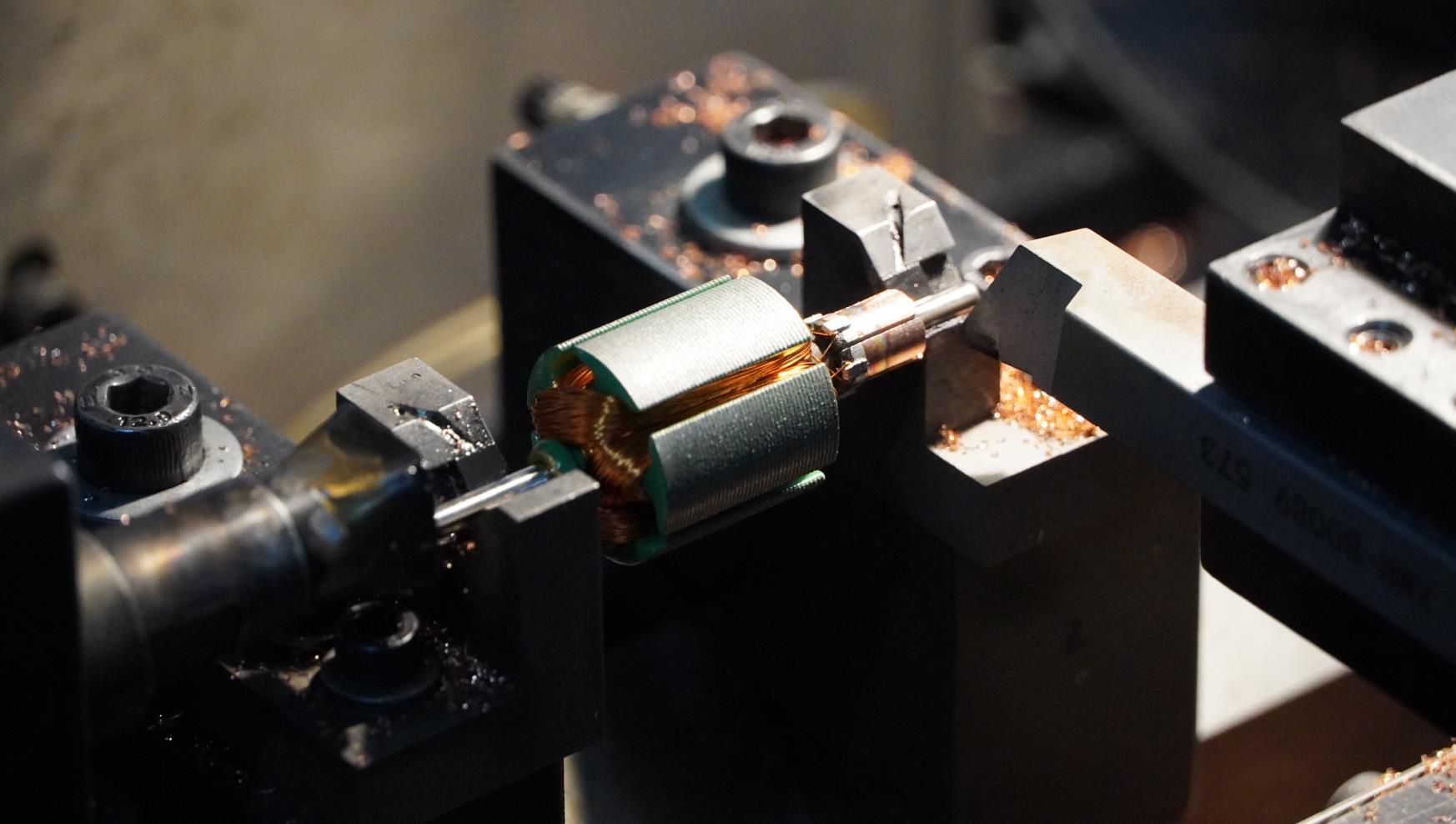 TQC commutator fine turning CNC precision machining