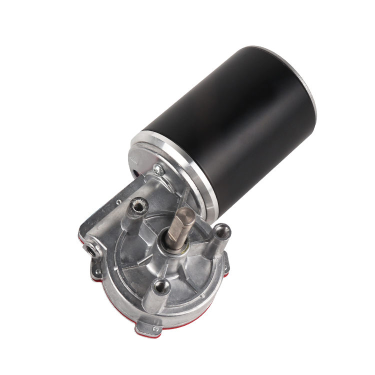 JW6490 Professional Brush DC 24V 109RPM 20.53W Permanent Magnet Worm Gearbox Motor for Fan and Smart Home Energy Appliances