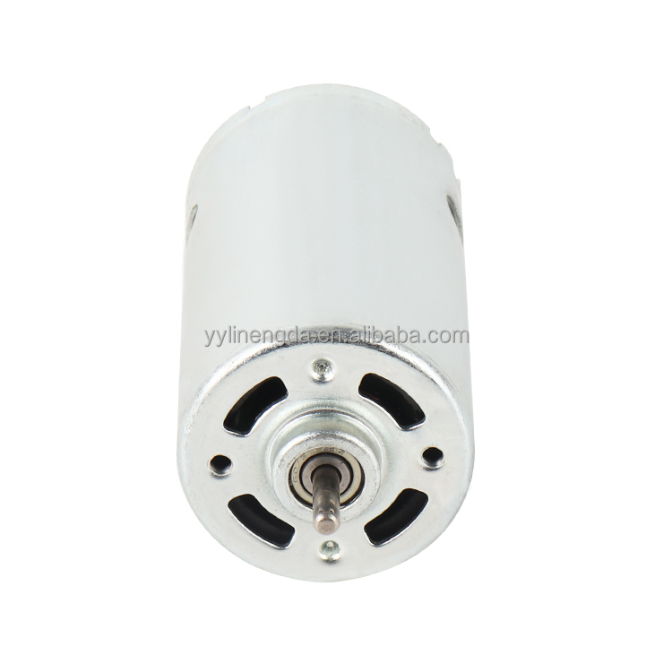 RS560/RS565 Permanent Magnet Micro Brushed DC Motor 18V 16852RPM 82.39W Low Noise Household Appliances Automotive Fan Smart Home