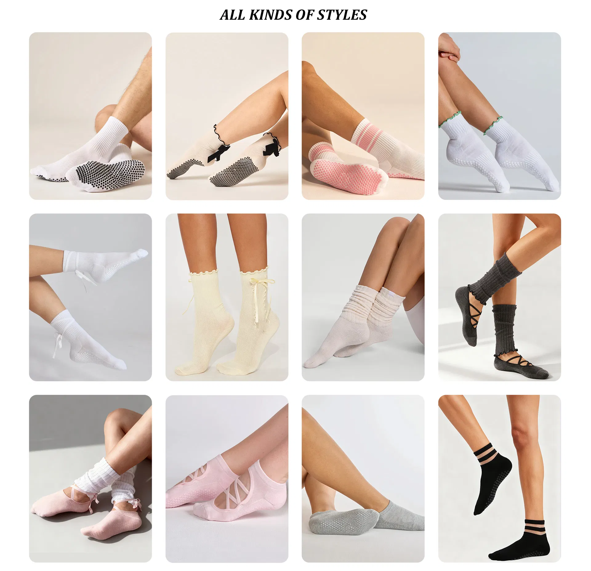 Pilates Socks Detail 1