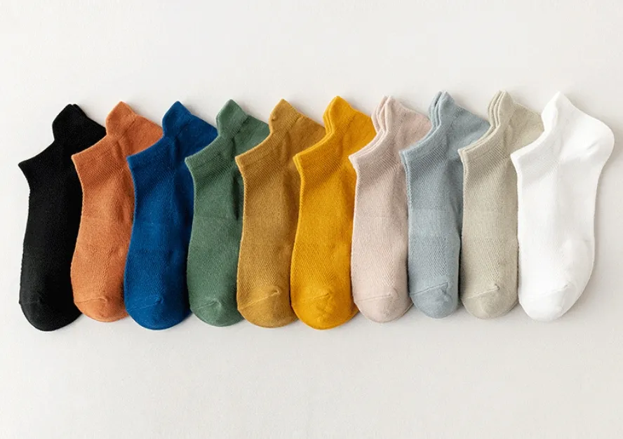 Cotton Mesh Socks View 1