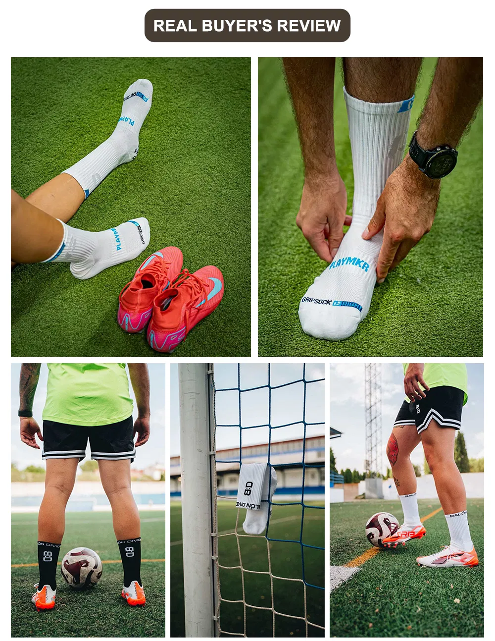 Anti Slip Grip Socks