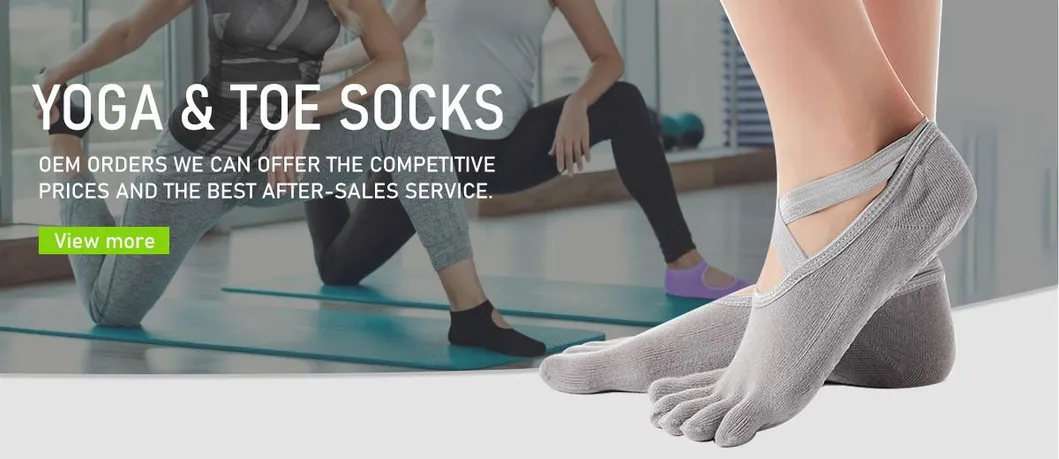 Yoga Socks Banner