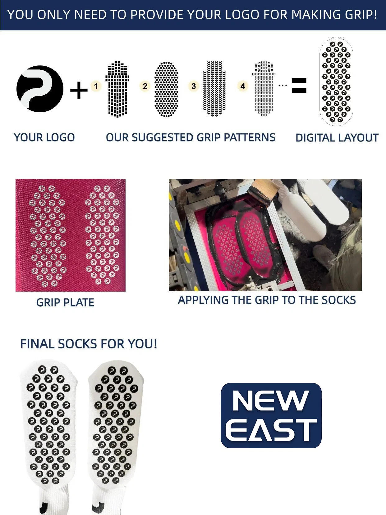 Crew Sports Cute MID Tube Mock up Bulk Custom Fitness Yoga Grippy Organic Cotton White Plain Personalized Women Athletic Grip High Quality Girls Pilates Socks