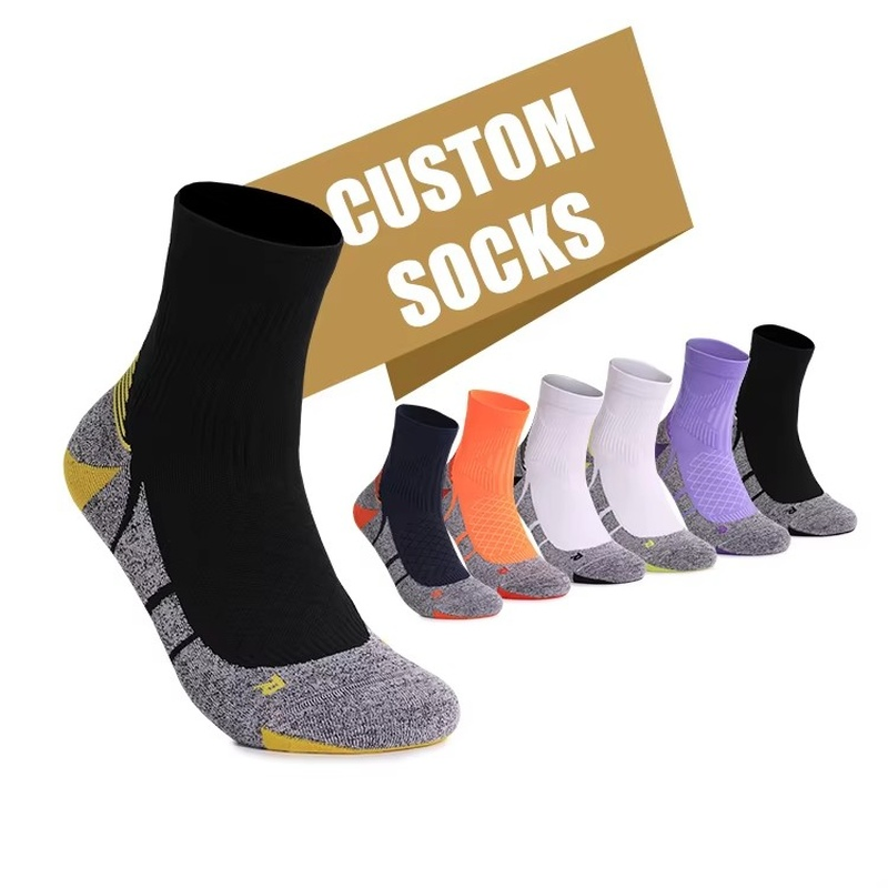 Custom Coolmax Compression Sports Socks for Running and Hiking