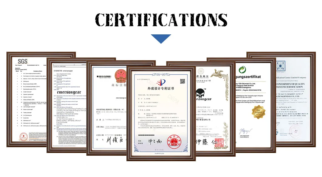 Certifications