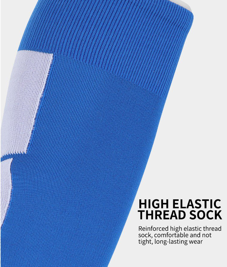 Wholesale Custom Knee High Basketball Socks Non Slip Football Soccer Socks for Women Men Training Sports