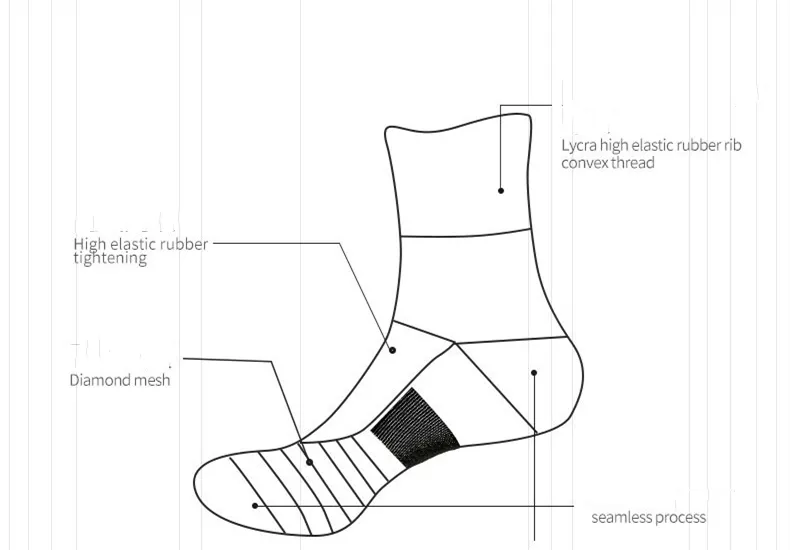 Athletic Cotton Socks