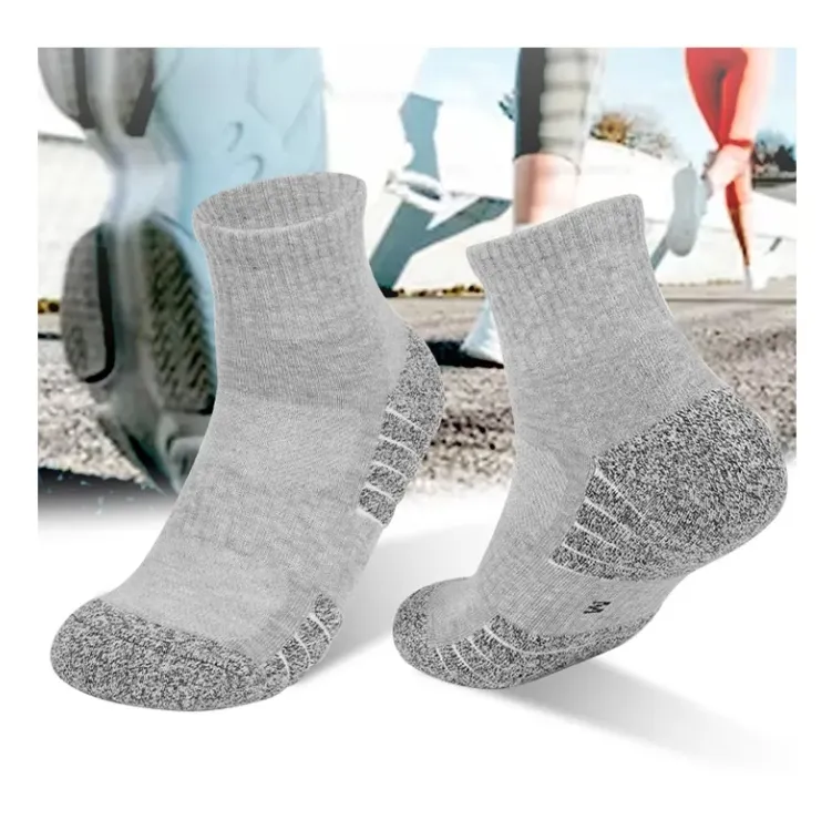 Hiking Basketball Men Terry Sport Sock