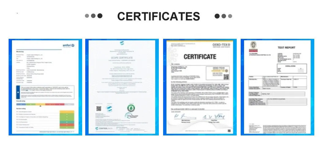 Certifications