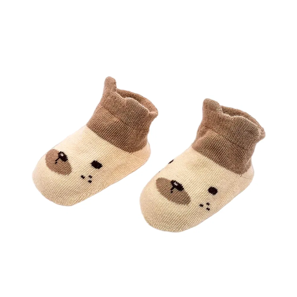 Moisture-Wicking Cotton Socks for Baby Customize Anti Slip Floor Socks Baby's Comfort Socks