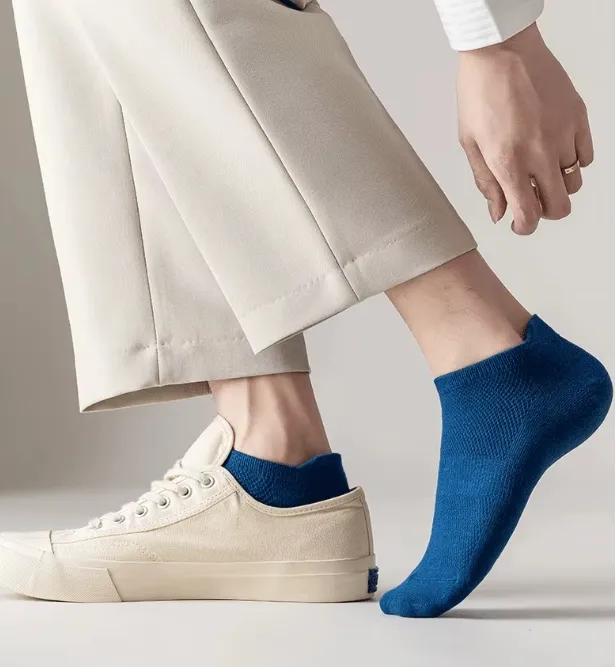 Cotton Mesh Socks Detail 2