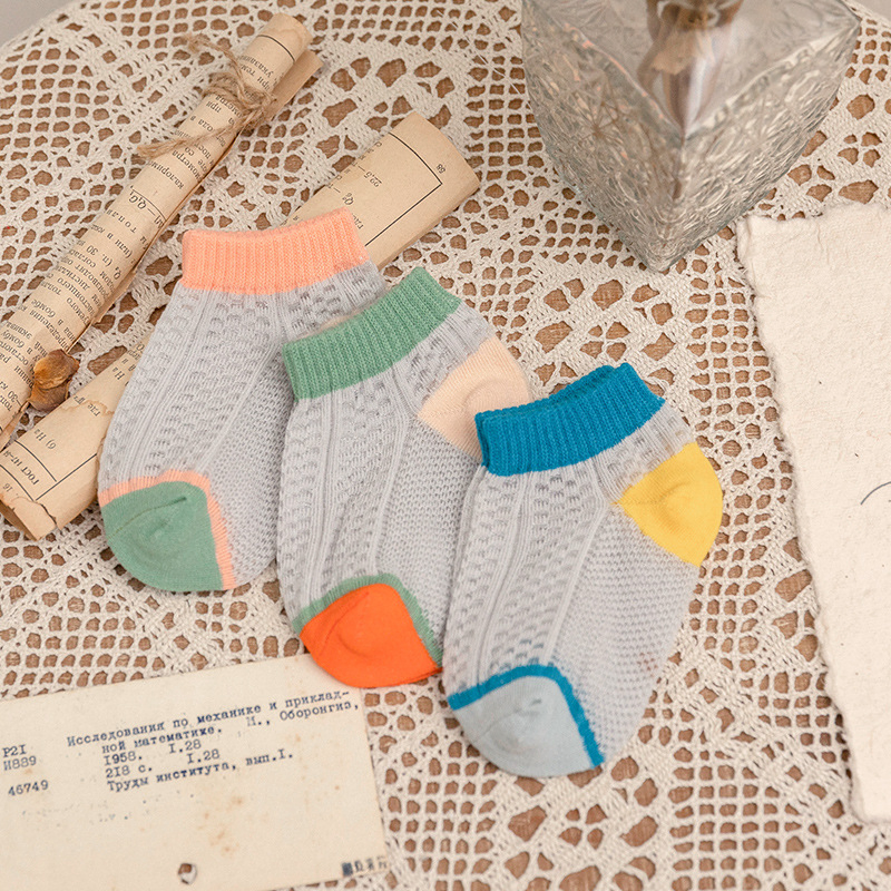 Breathable Summer Baby Mesh Socks with Custom Logo