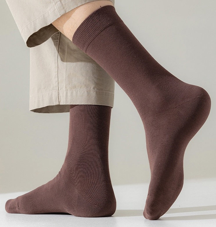 Mens Dress Wholesale Customized Manufacturer Good Quality Unisex Outdoor Sports Jacquard Striped Basketball Cotton Running Ankle Formal Custom Logo Crew Socks