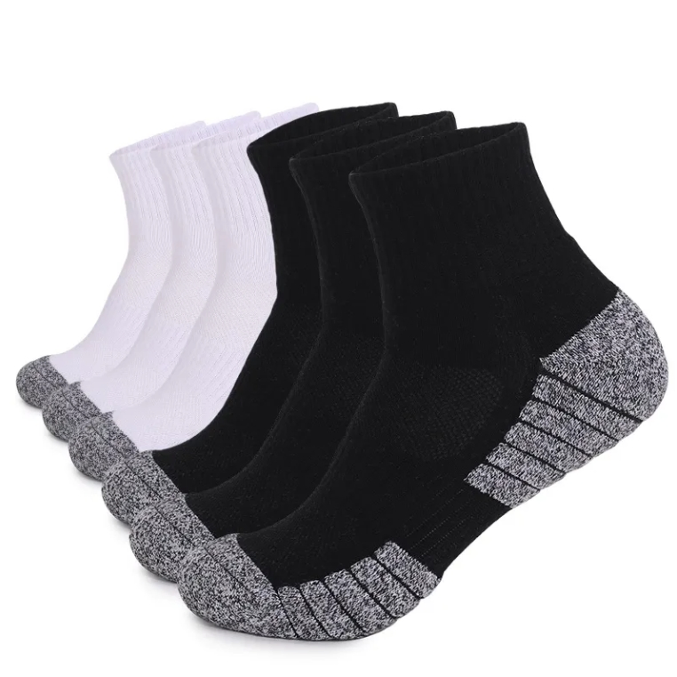 Hiking Basketball Men Terry Sport Sock