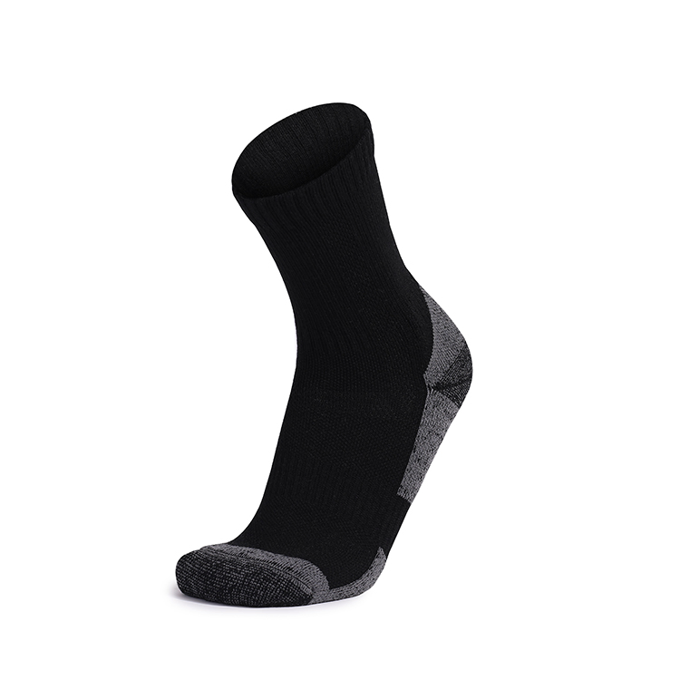 Newest Custom Logo Adult Merino Wool Moisture Wicking Control Warm Crew Outdoor Sport Socks