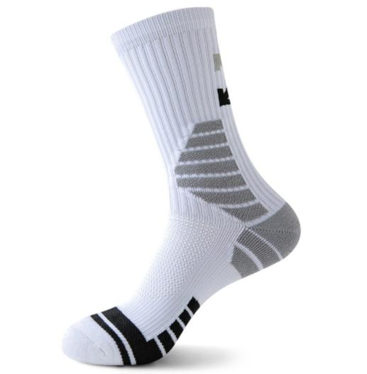 Customized Men Crew Sports Cycling Socks Outdoor OEM Ultralight Athletic Compression Football Soccer Sports Socks Man