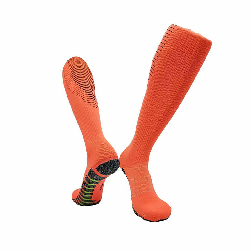 151-616# Long Anti-Slip Football Training Socks for Men