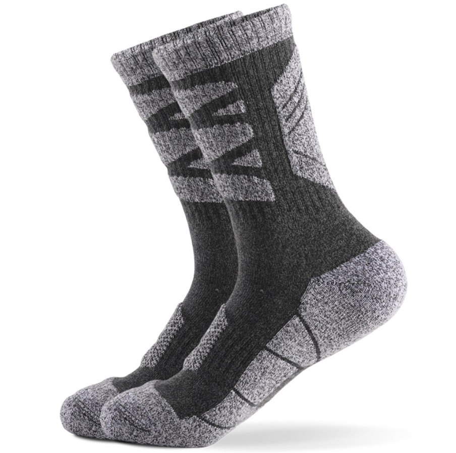 Outdoor Hiking Mountaineering Running Sweat Absorption Towel Bottom Sports Compression Socks