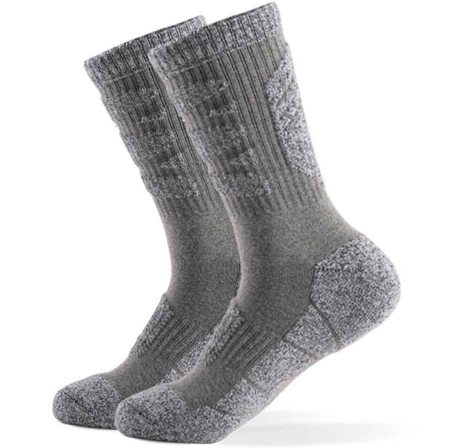 Outdoor Hiking Mountaineering Running Sweat Absorption Towel Bottom Sports Compression Socks