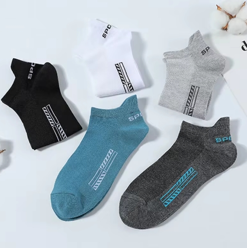 Short Socks for High Quality Low-Cut Sports Mesh Breathable Summer Casual Soft