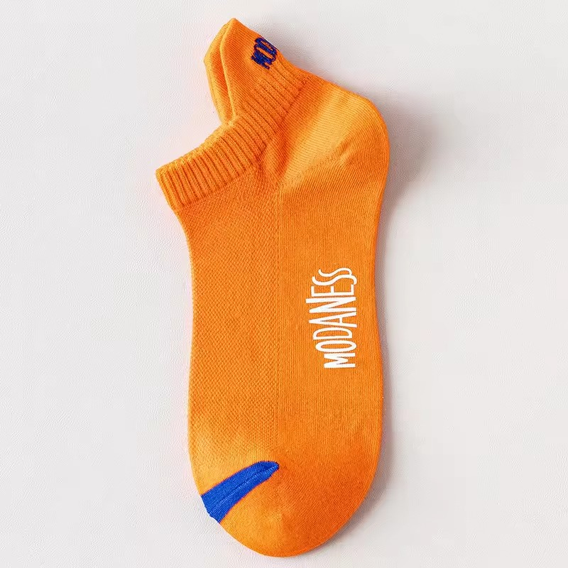 Summer Thin Ear Protection and Heel Protection Breathable Low Top Boat Socks Sweat Absorbing Mesh Popular New Design