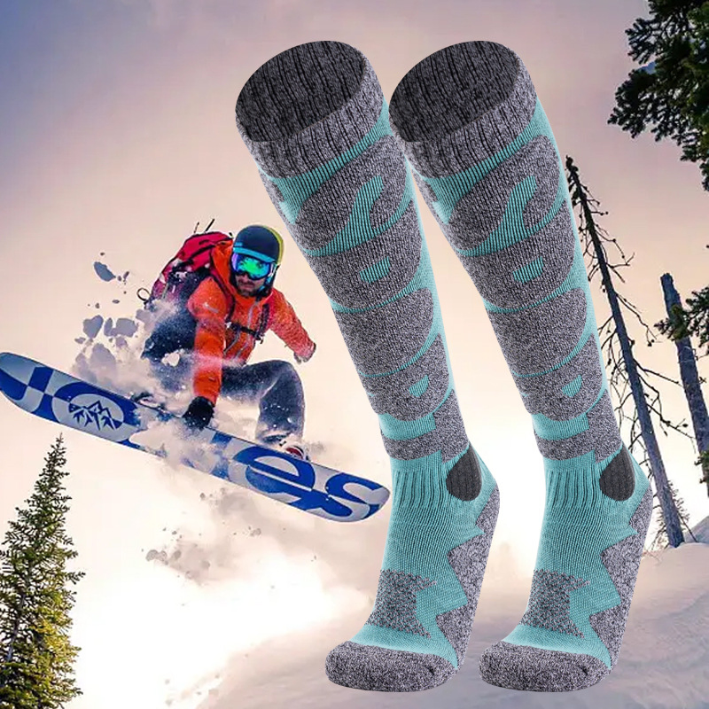 Winter Warm Knee Socks Outdoor Mountaineering Skiing etc Performance Socks.