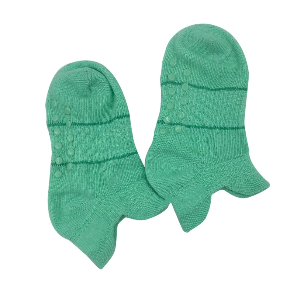 Moisture-Wicking Cotton Socks for Baby Customize Anti Slip Floor Socks Baby's Comfort Socks
