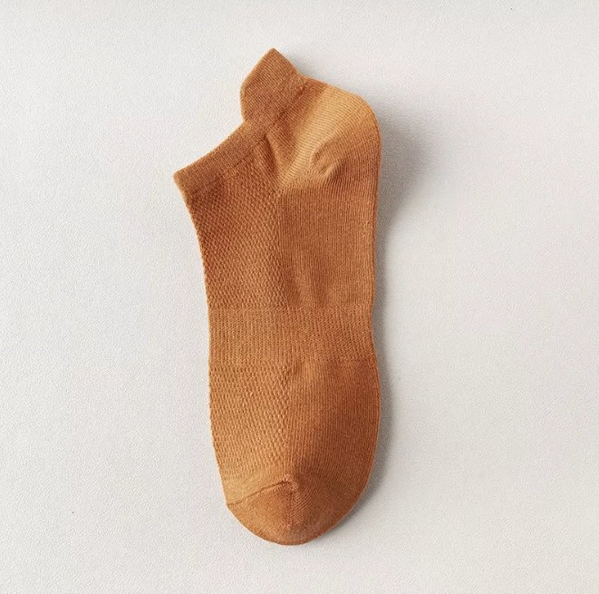 Extra Large 44-50 Summer Sport Absorbent Breathable Cotton Mesh Socks