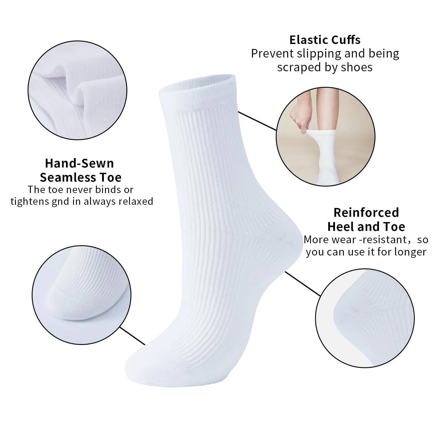 High-Performance Custom Running Socks for Casual and Outdoor Use