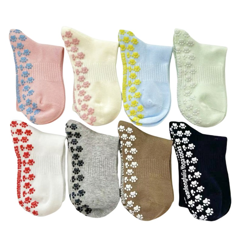 Premium Moisture-Wicking Yoga Socks for Women with Grip Dots