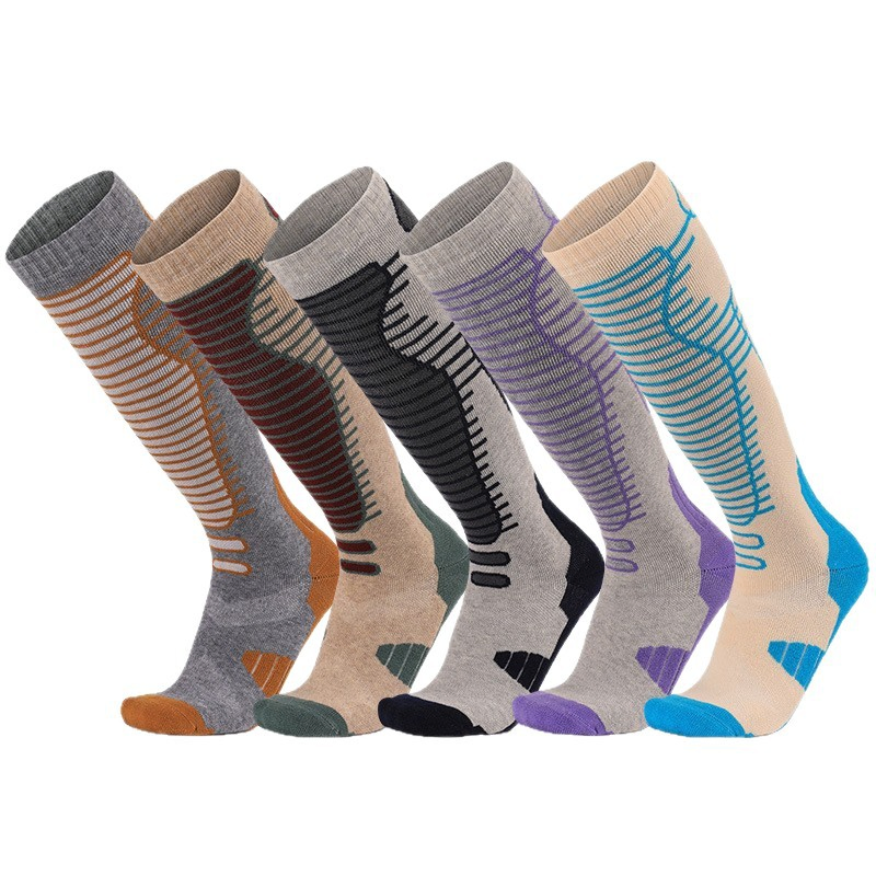 Winter Thickened Warm Snow Sports Socks Unisex Hiking Socks Towel Bottom