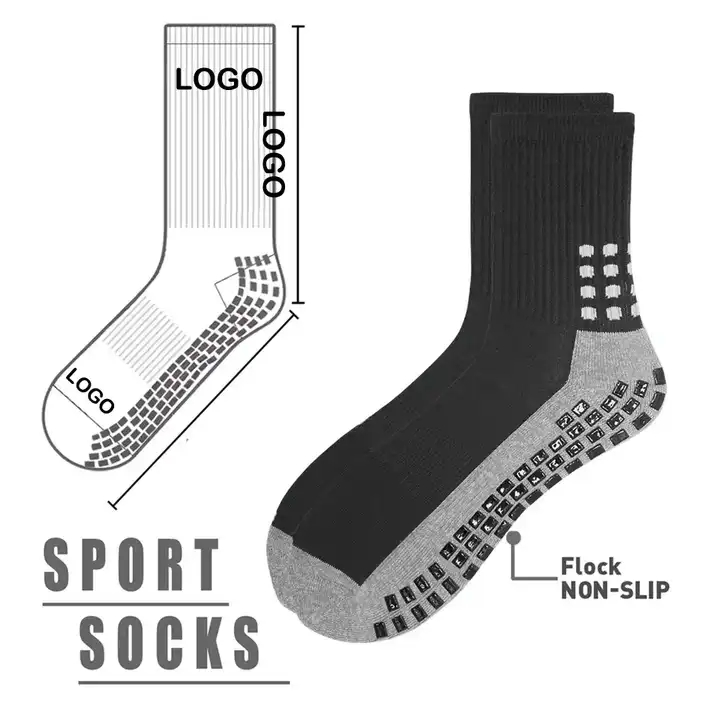 Custom Sport Running Athletic No Show Cushion Padded Moisture Wicking Socks