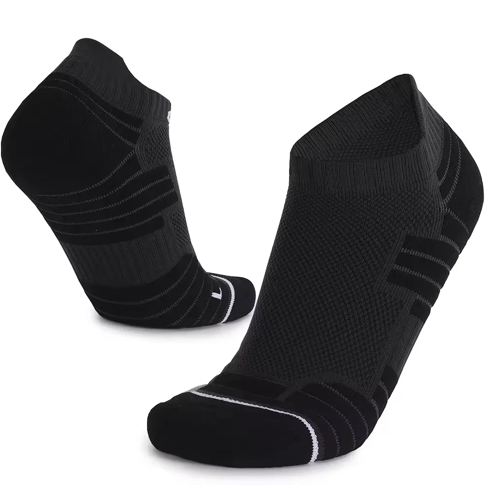 Wholesale Gym Terry Breathable Athletic Sock Custom Men Women Basketball Ankle Sport Socks