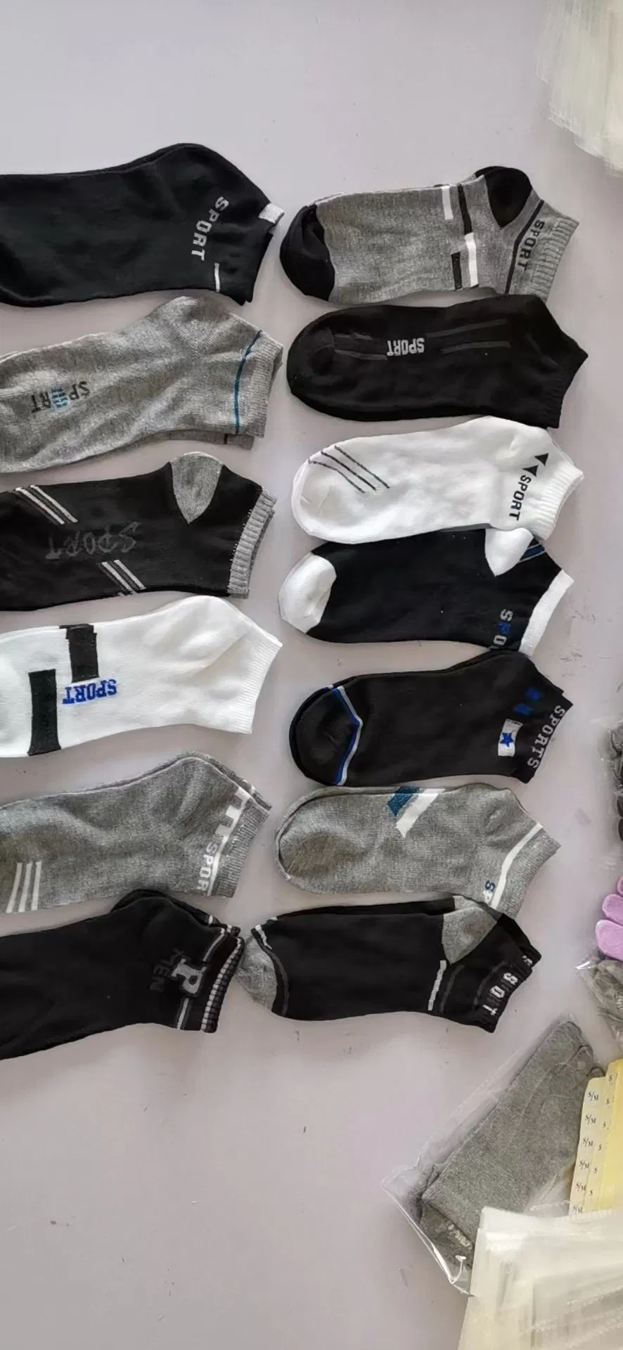 Cotton Children Socks for Boy and Girl Ankle Sports Running Ankle Socks Children Cotton Customized Logo Socks Cotton Multi Color Wholesale Cartoon Crew Socks