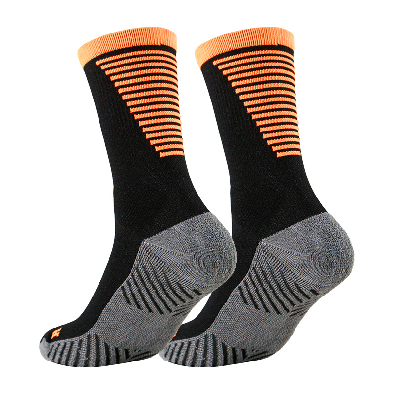 Xianghui Football Thick Professional Training Sports Socks with Non-Slip and Terry