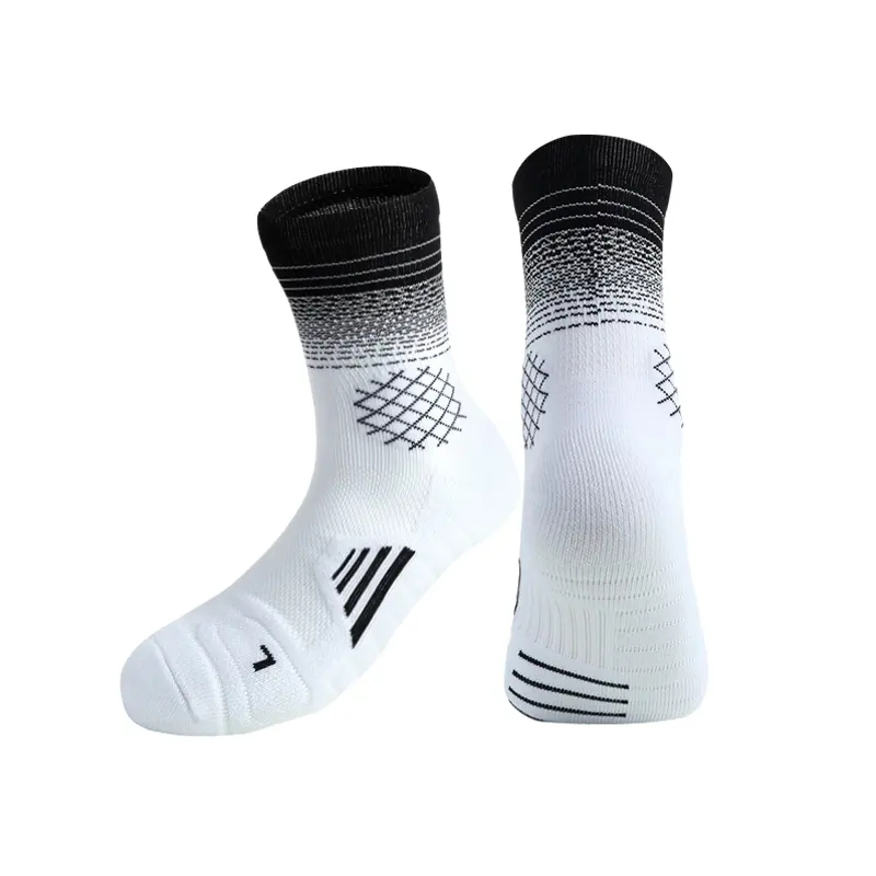 Outdoor Breathable Golf Marathon Runner Performance Sport Sock for Men