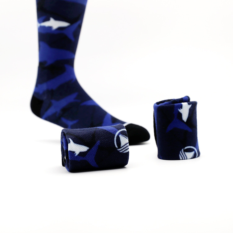 Men's Compression Running Socks Athletic Crew Socks