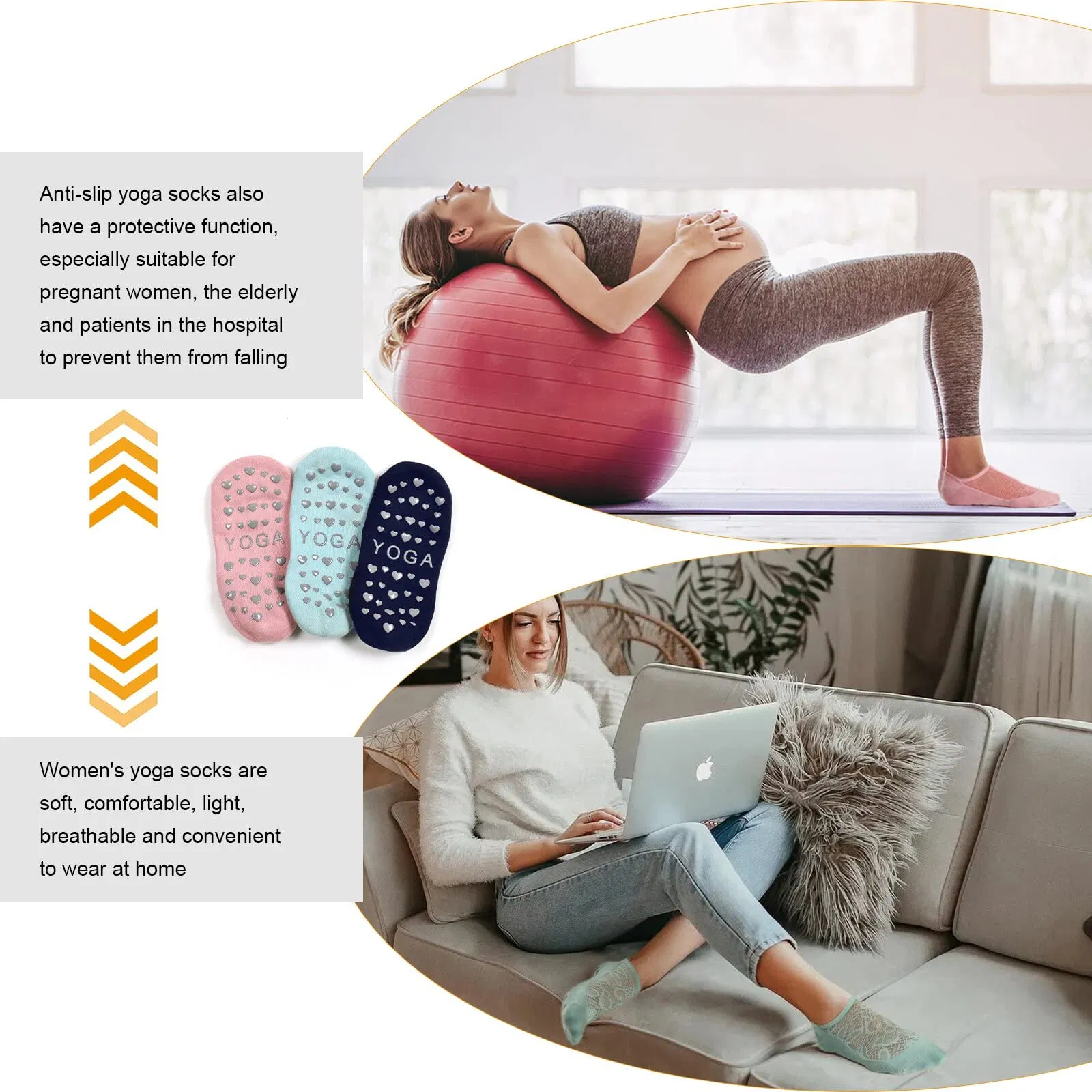 2023fashionable Women S Lace Floral Mesh Pilates Barre Breathable Nonslip Yoga Socks