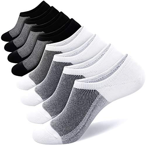 Hot Sale No Show Socks for Men and Women Sports Cotton Cushioned Non-Slip Invisible Socks