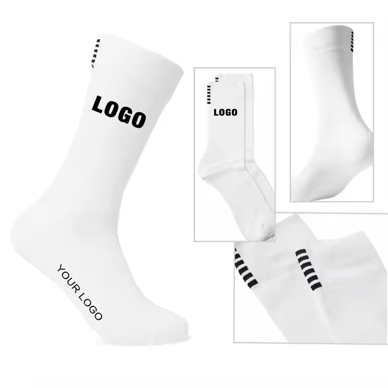 Mens Womens Sports Cycling Socks Athletic Bicycle Socks for Running Cycling Basketball Hiking Crew Aero Cycling Socks